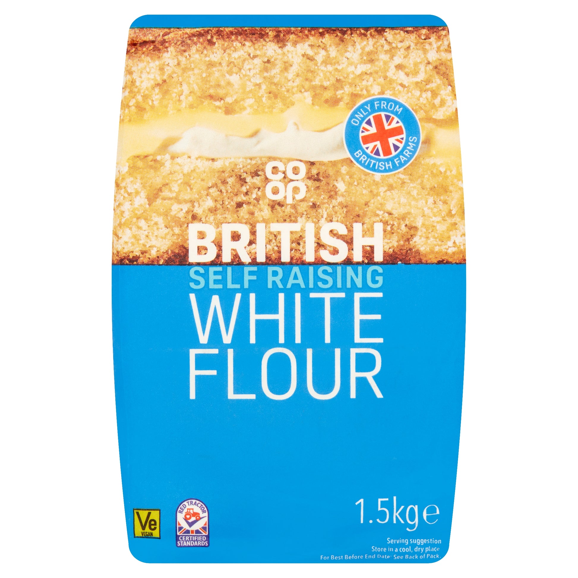 CO OP SELF RAISING WHITE FLOUR