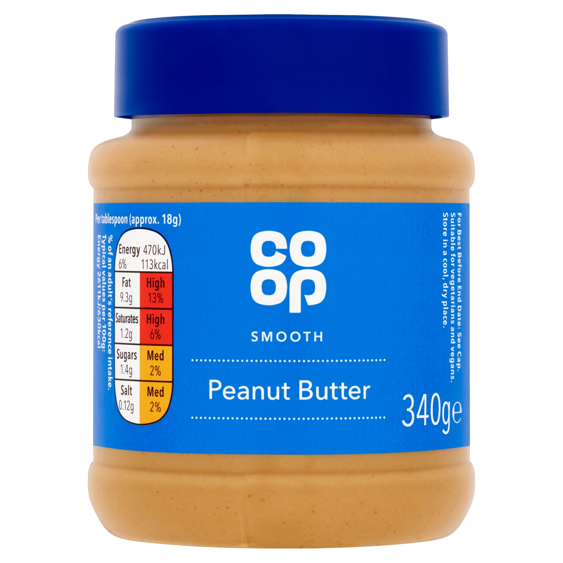 CO OP SMOOTH PEANUT BUTTER