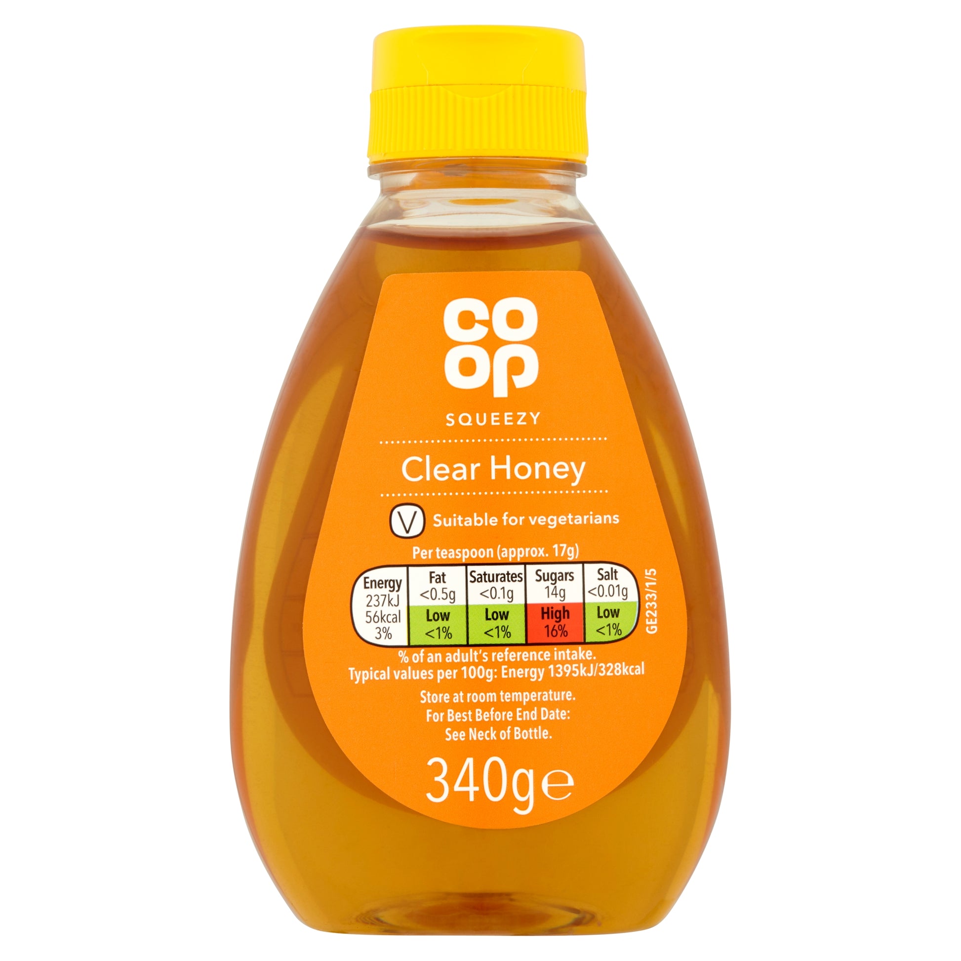 CO OP SQUEEZY CLEAR HONEY