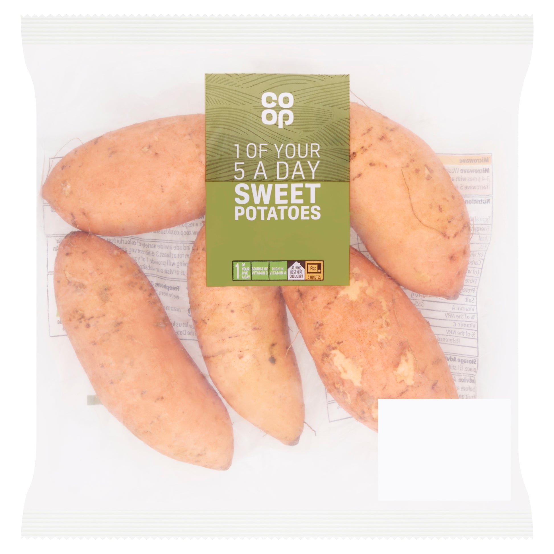CO OP SWEET POTATOES