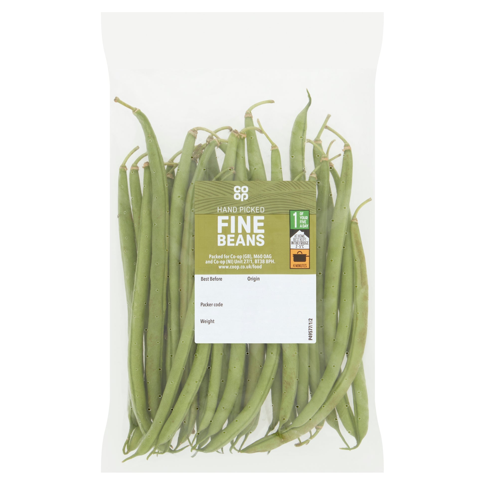 CO OP TRIMED FINE BEANS
