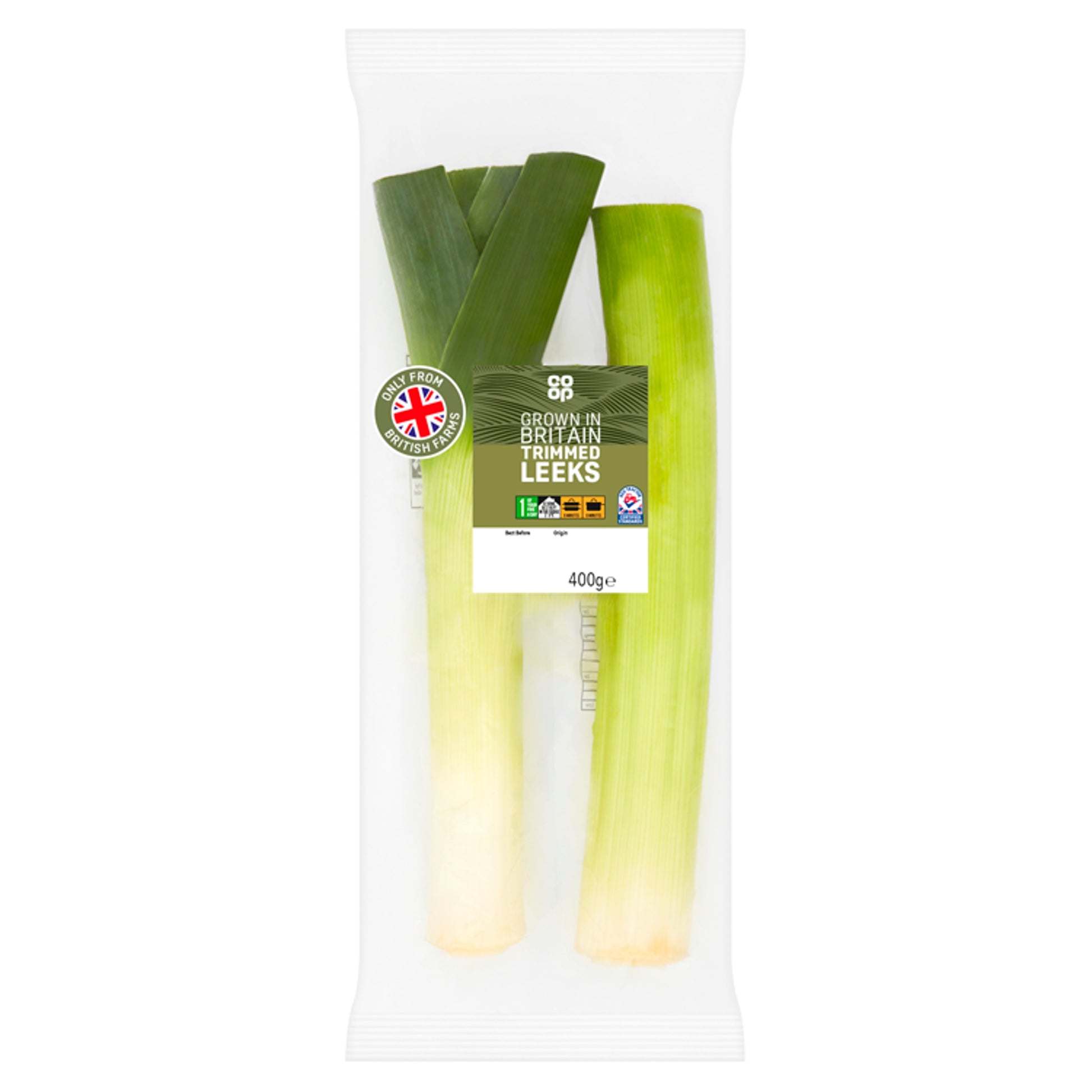 CO OP TRIMMED LEEKS