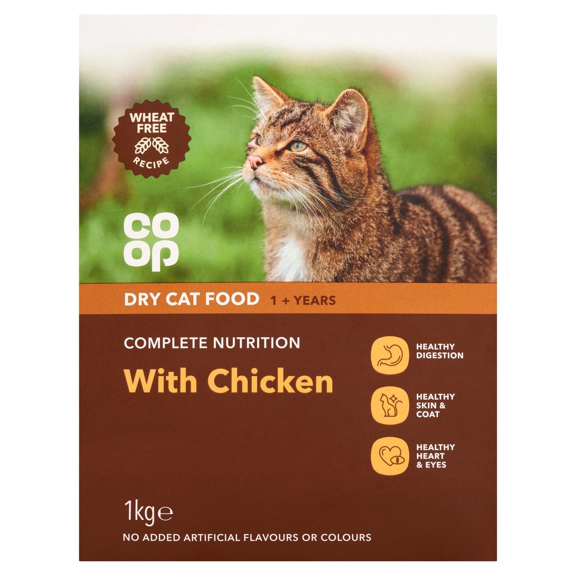 CO OP WHEAT FREE COMPLETE DRY ADULT CAT FOOD CHICKEN