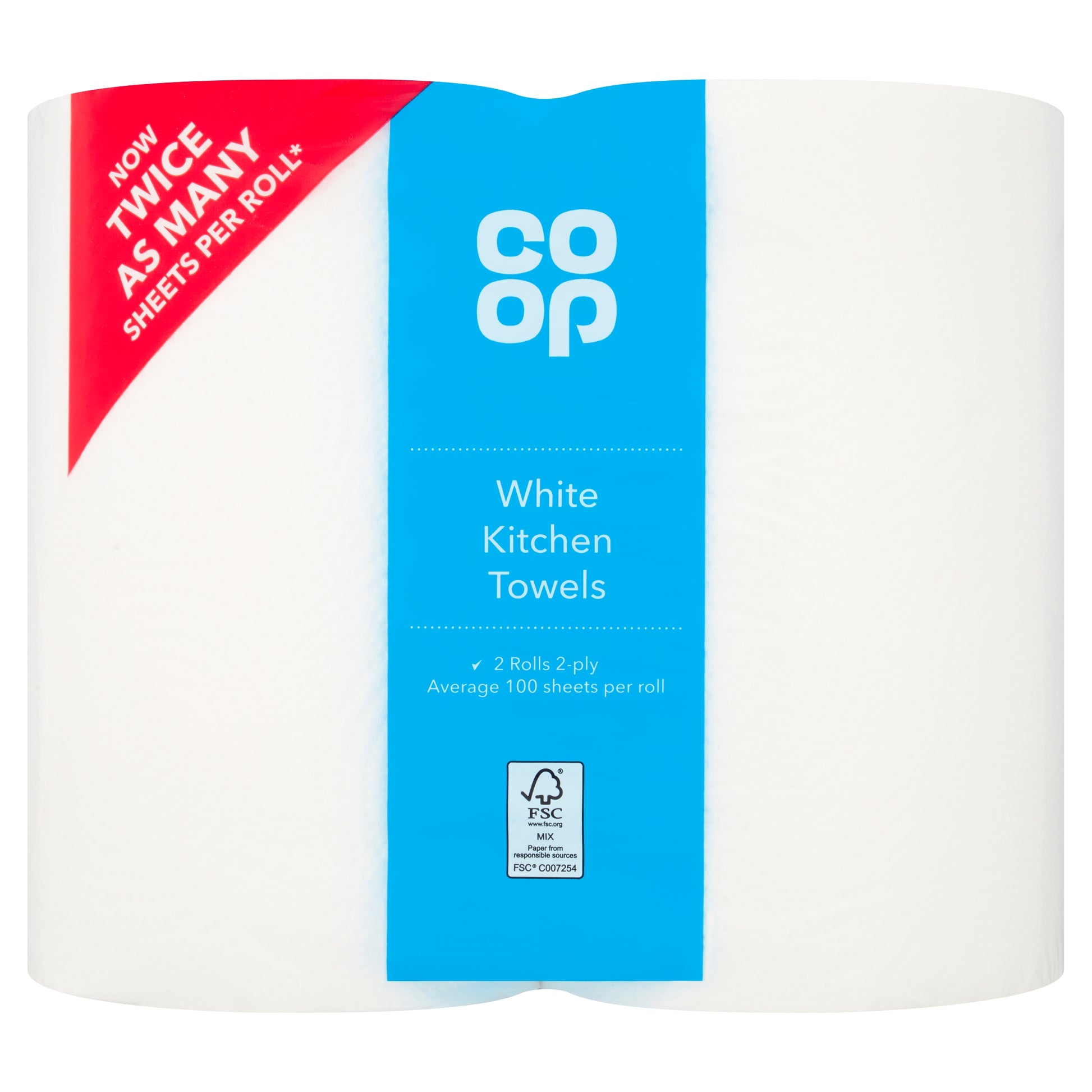CO OP WHITE KITCHEN ROLL