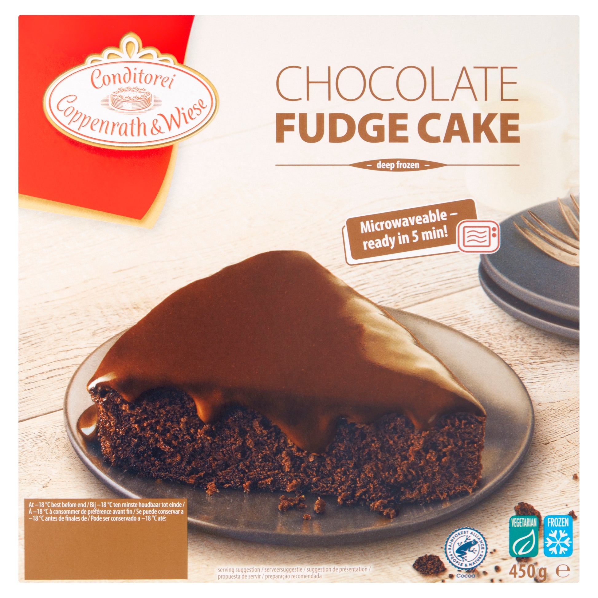 COPPENRATH & WIESE CHOCOLATE FUDGE CAKE