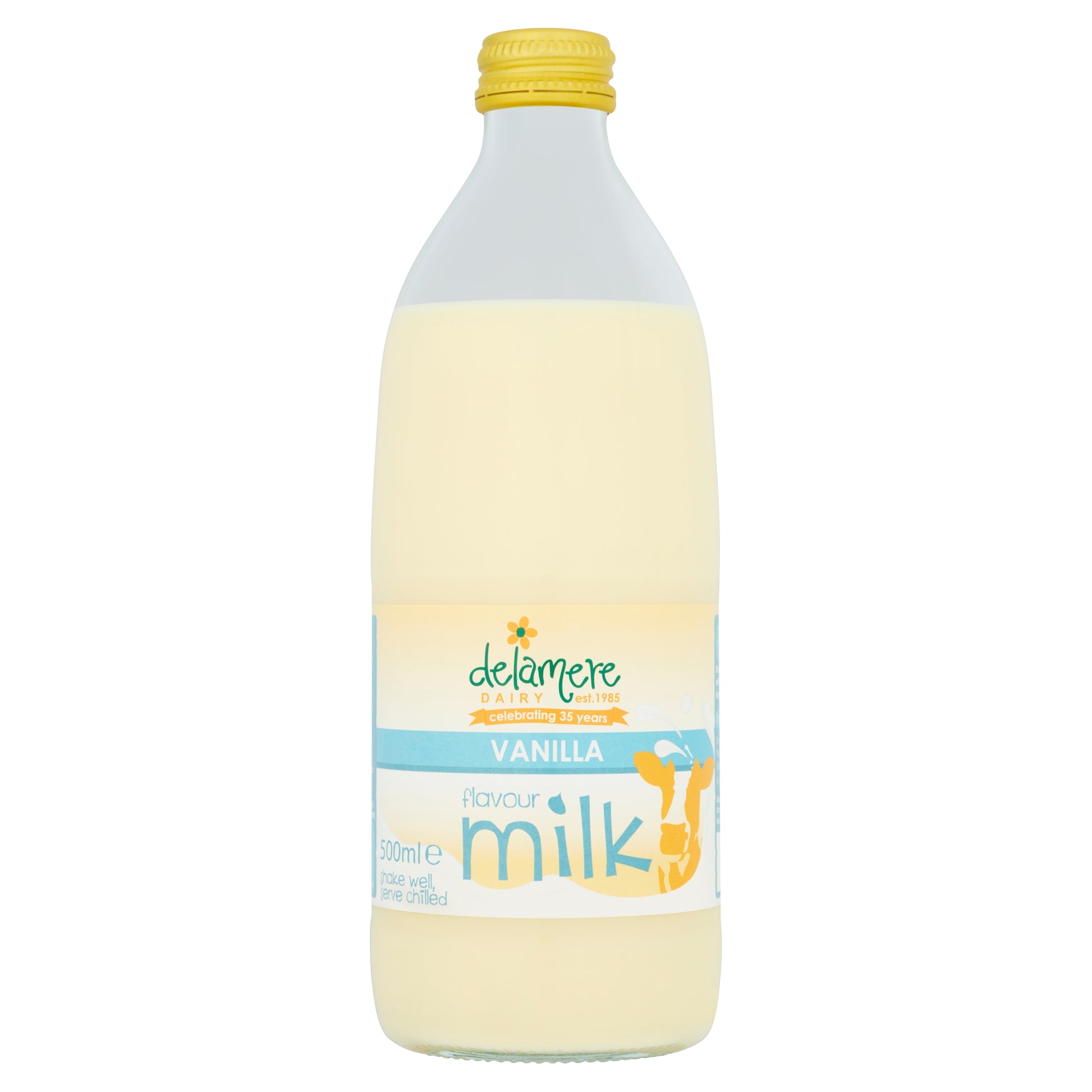 DELAMERE VANILLA FLAVOURED MILK