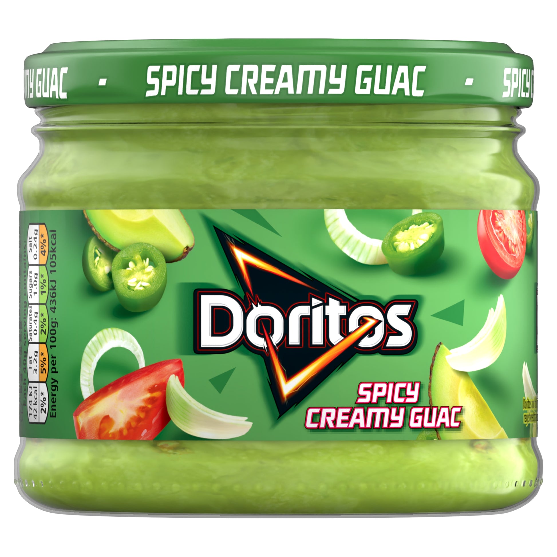 DORITOS SPICY CREAMY GUACAMOLE DI