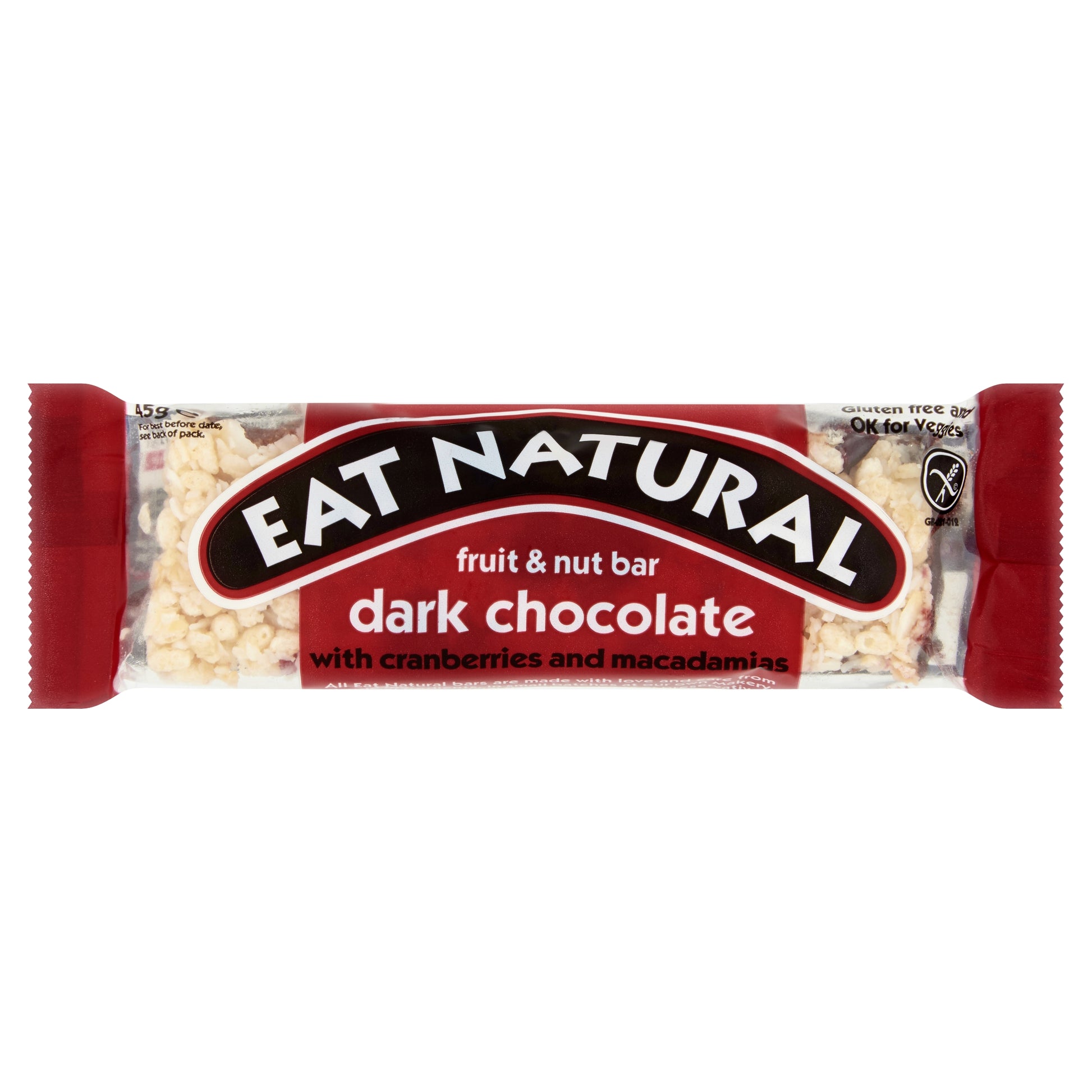 EAT NATURAL CRANBERRY & MACADAMIA GLUTEN FREE