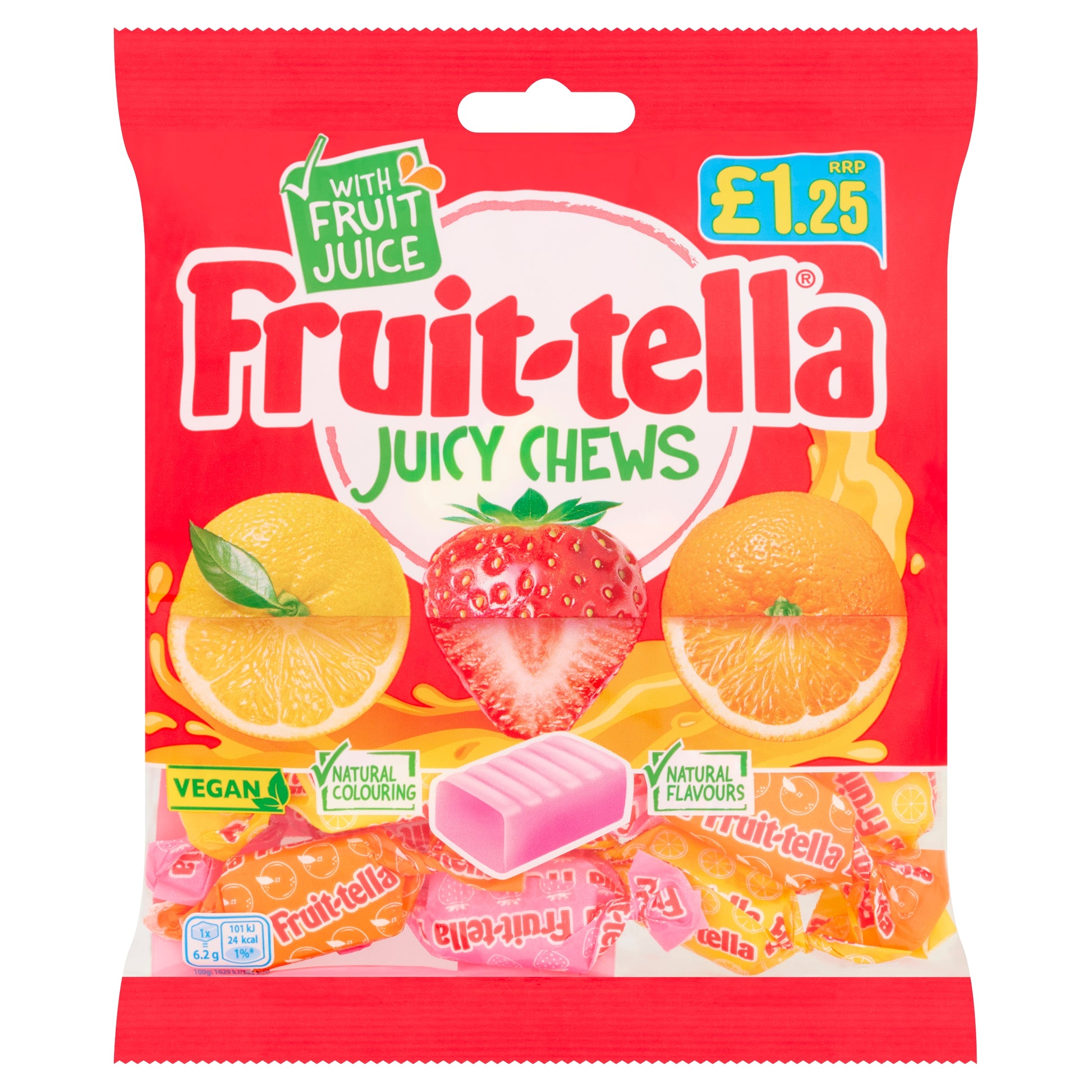 FRUITELA JUICY CHEWS VEGAN