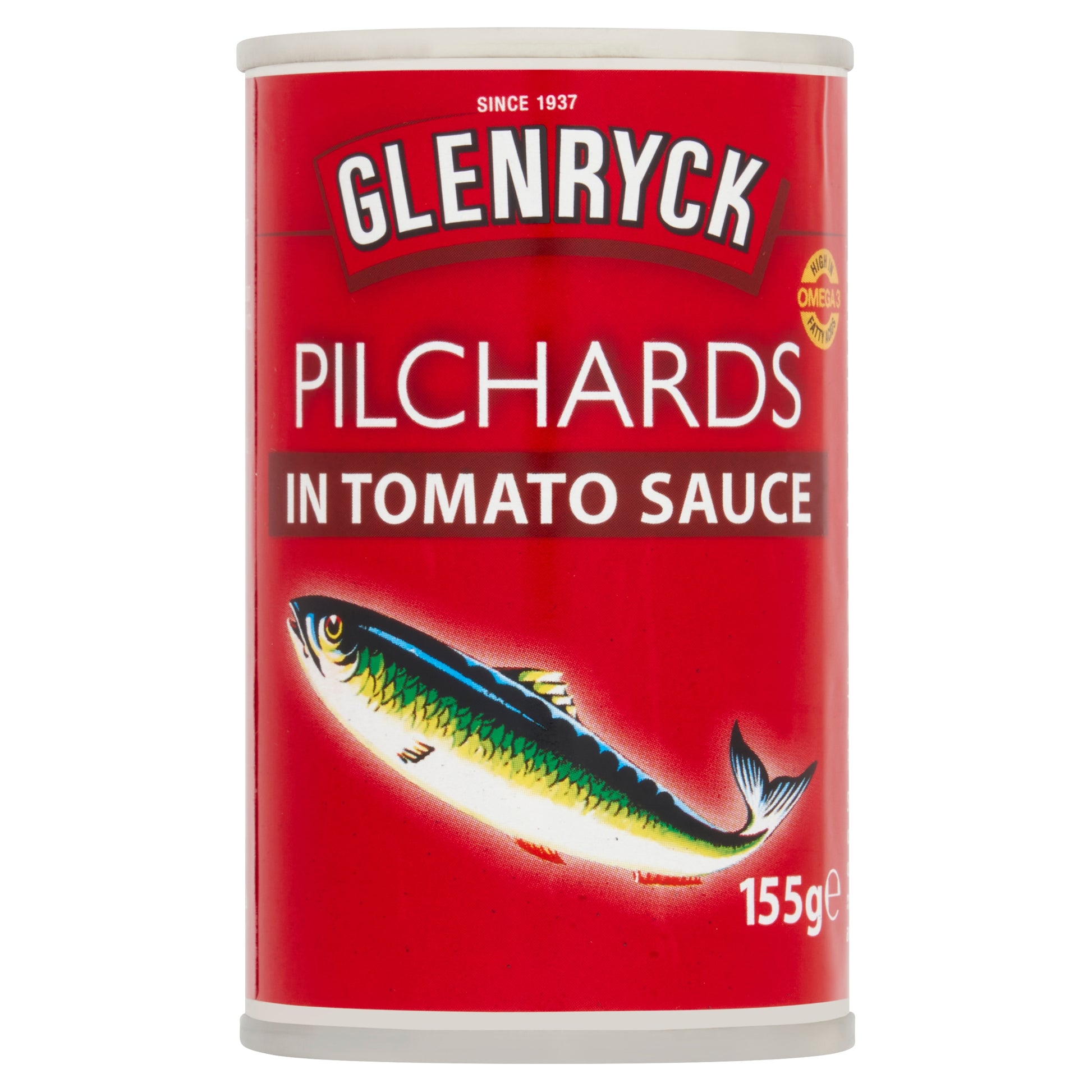 GLENRYCK PILCHARDS 155G