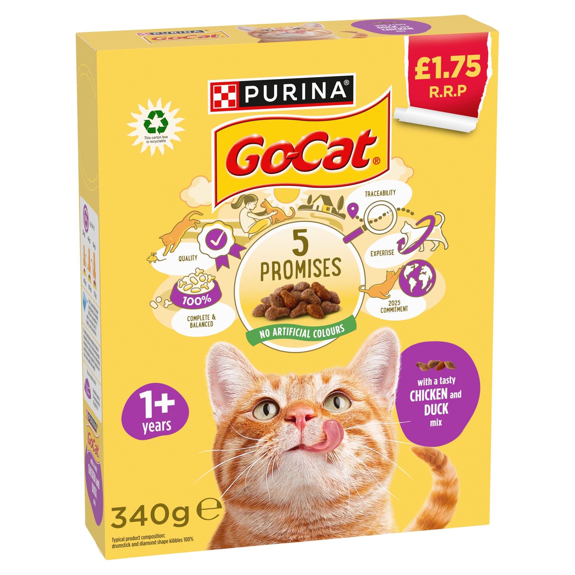 GO CAT DRY FOOD WITH CHICKEN & DUCK