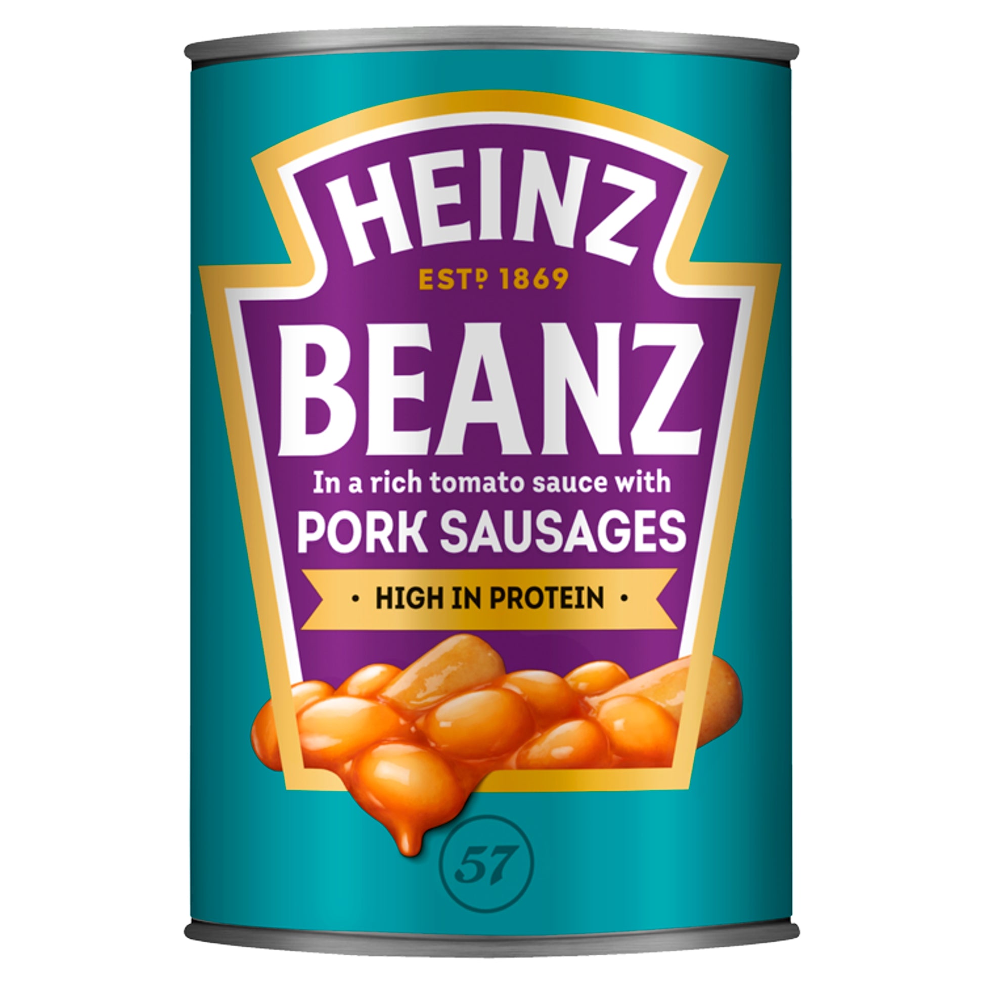 HEINZ BEANZ & SAUSAGES 415G