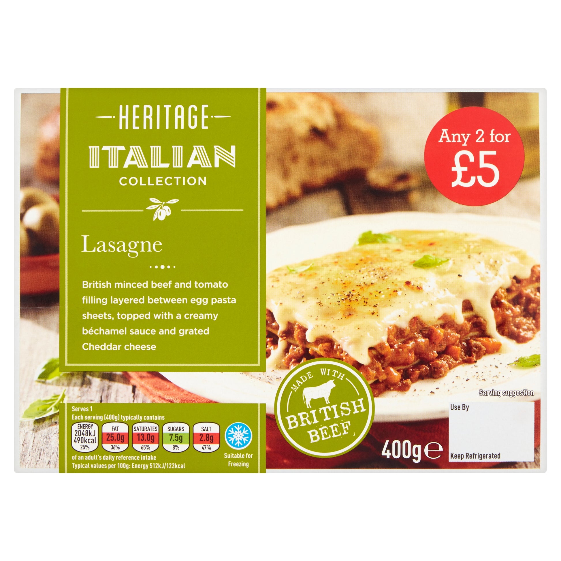 HERITAGE LASAGNE