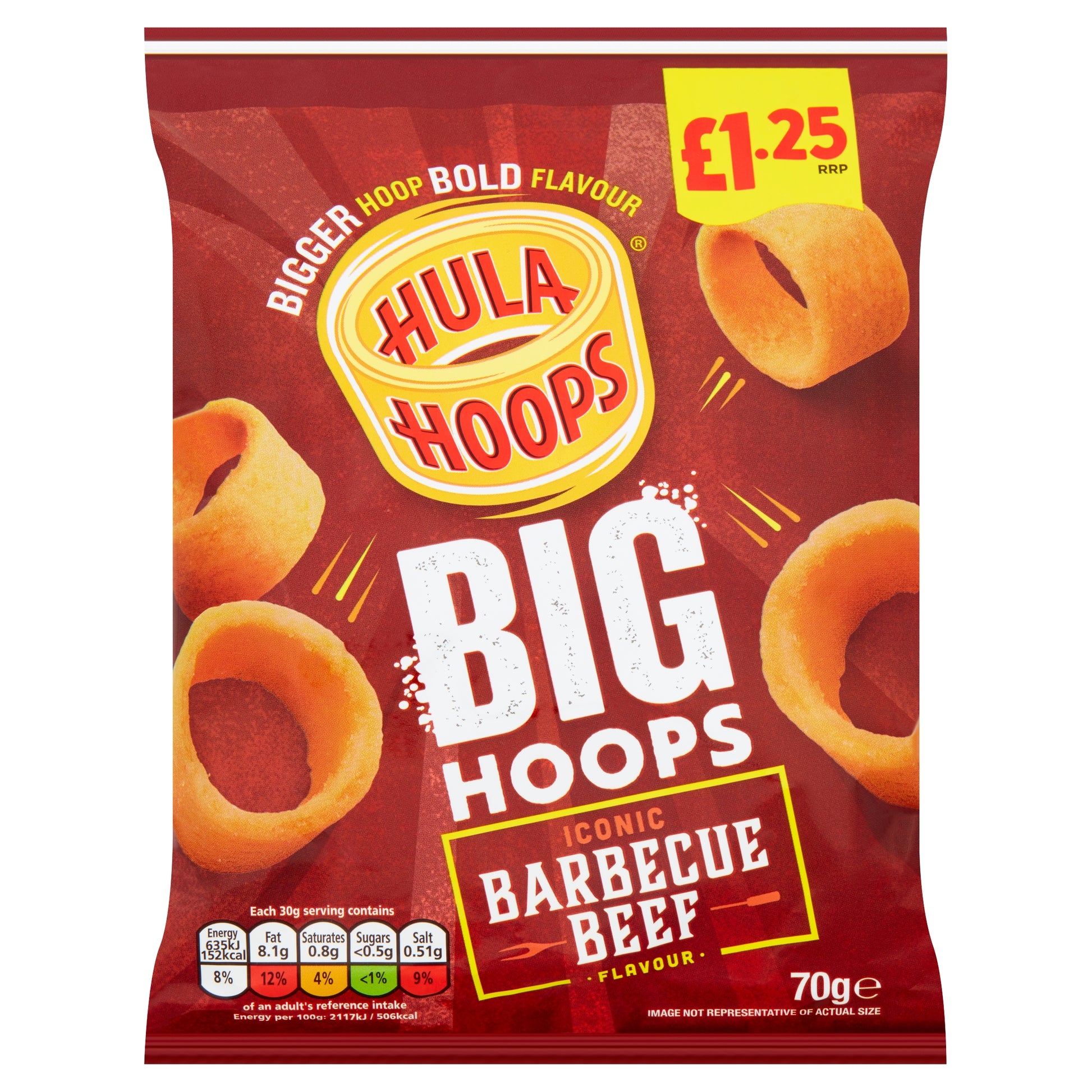 HULA HOOPS BBQ BEEF