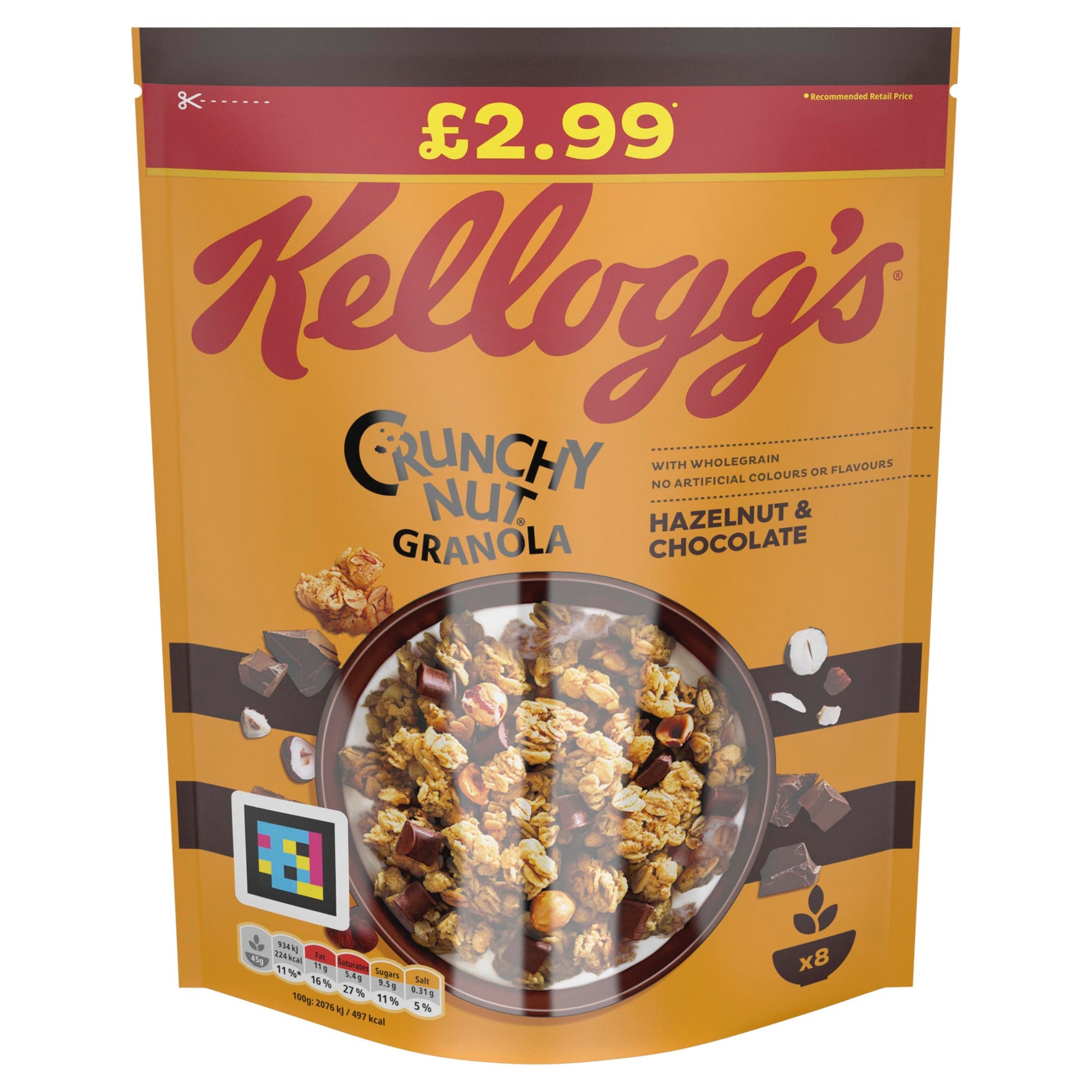 KELLOGGS CRUNCHY NUT GRANOLA