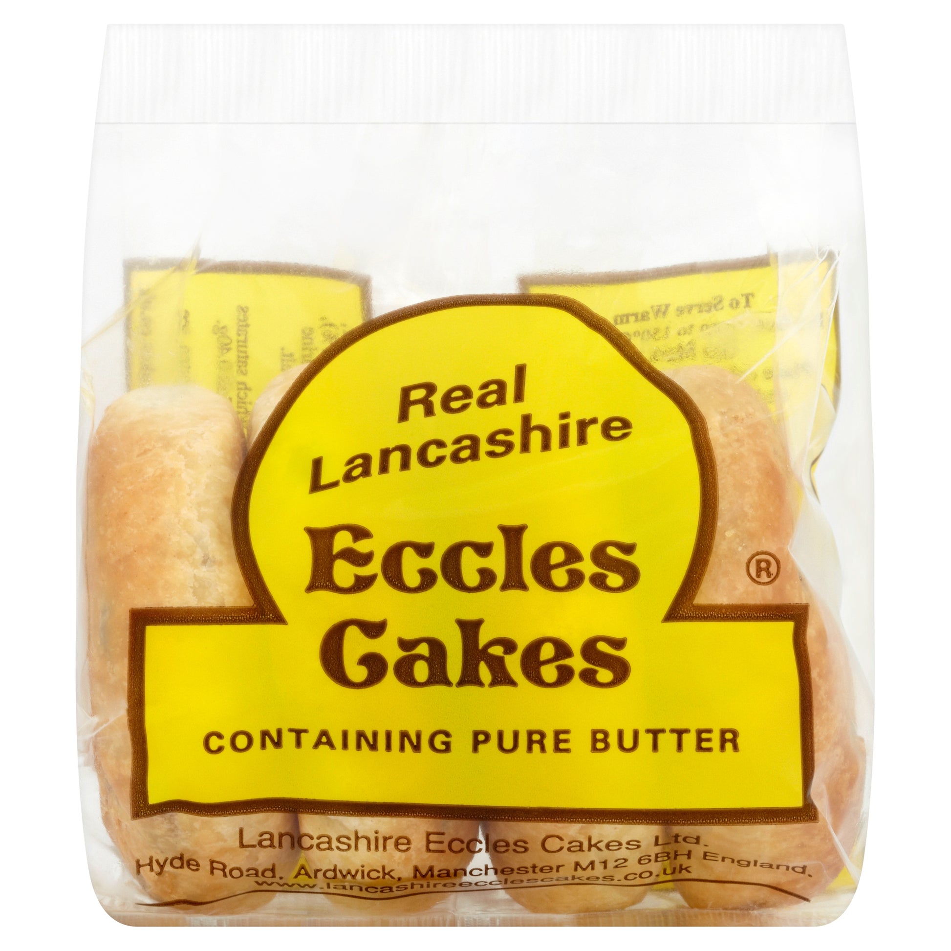 REAL LANCASHIRE ECCLES CAKES 4PK