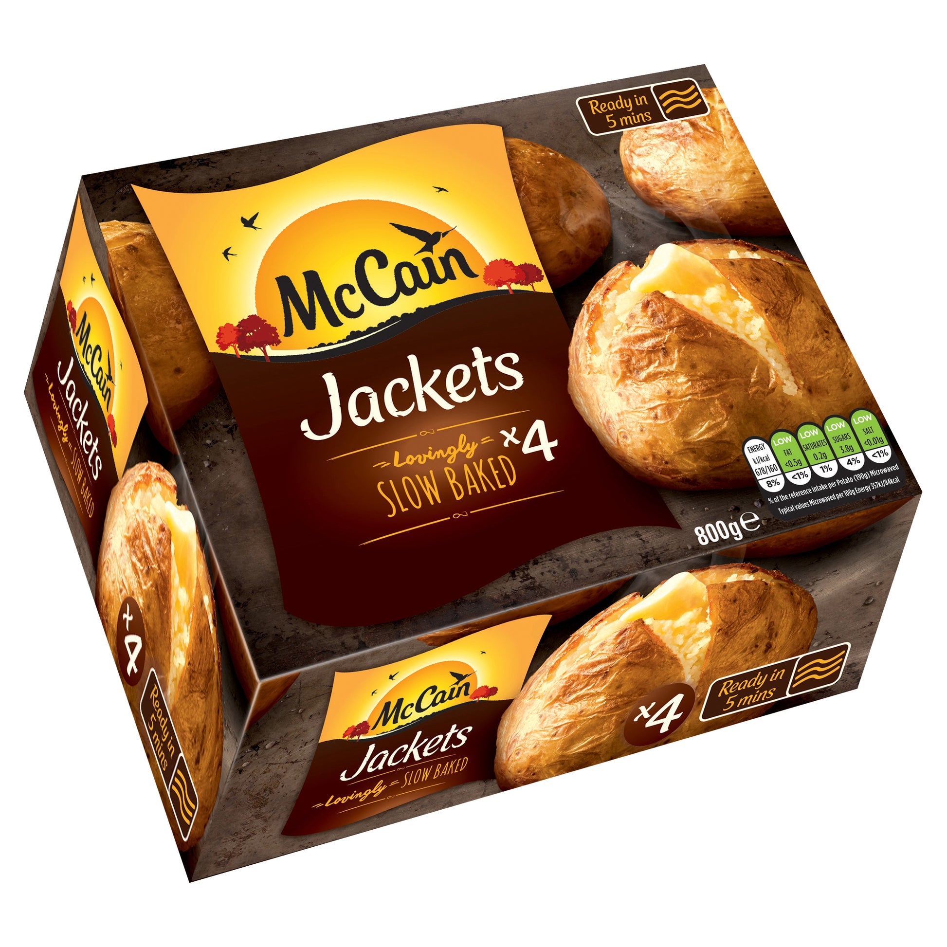 MCCAIN READY BAKED JACKET