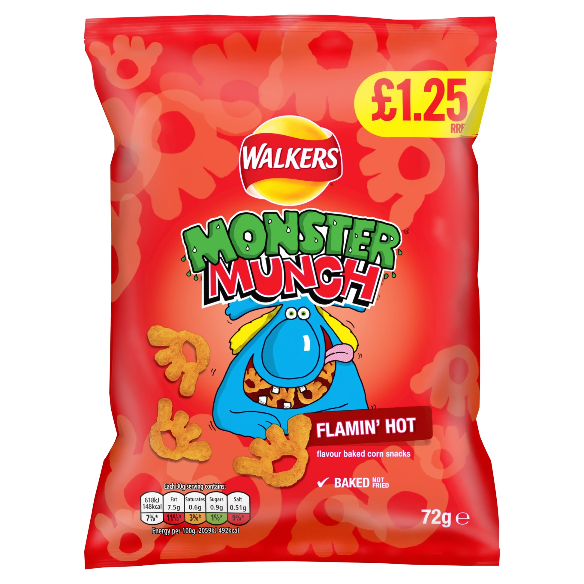 MONSTER MUNCH FLAMIN HOT