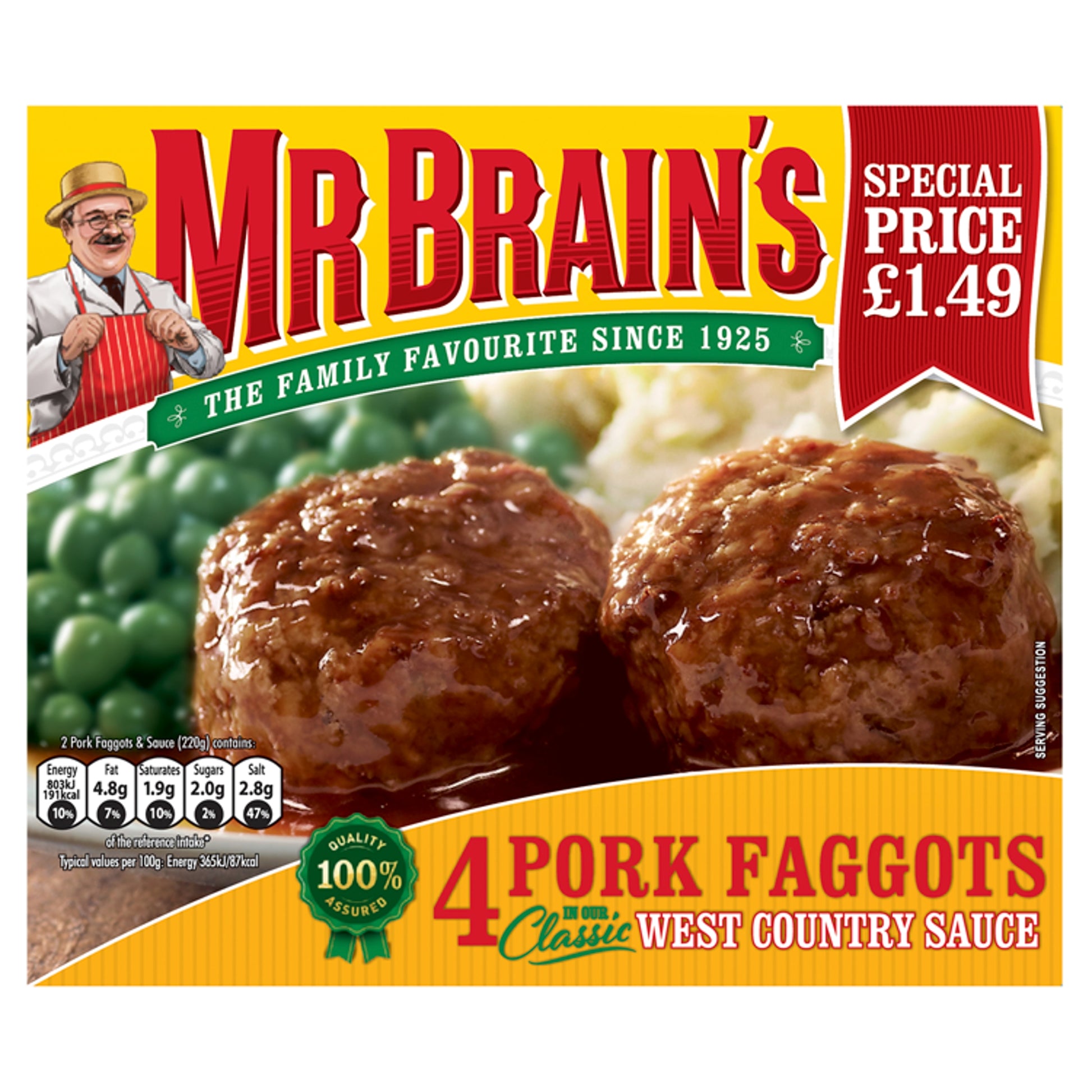 MR BRAINS FAGGOTS