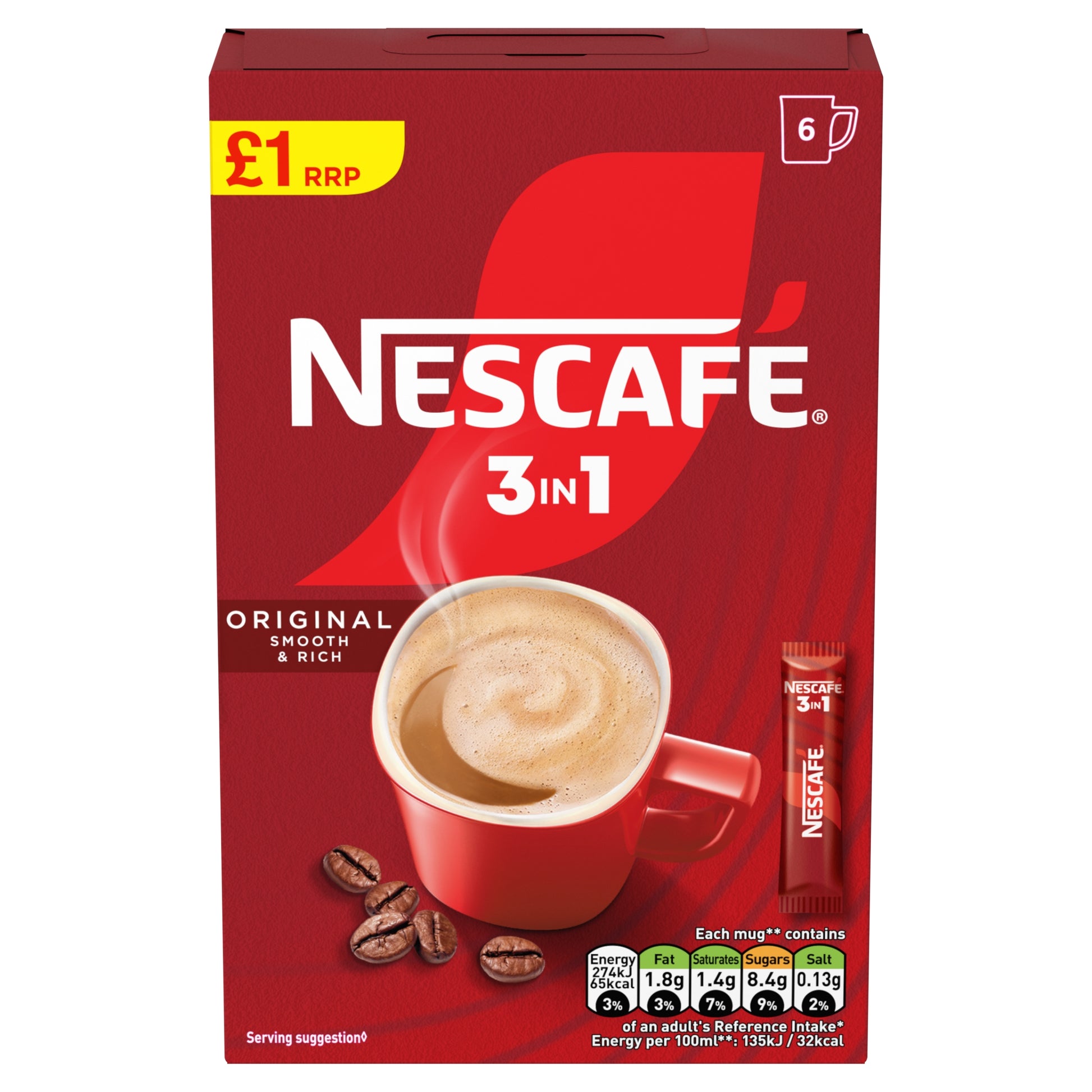 NESCAFE 3IN1 ORIGINAL PM 6S