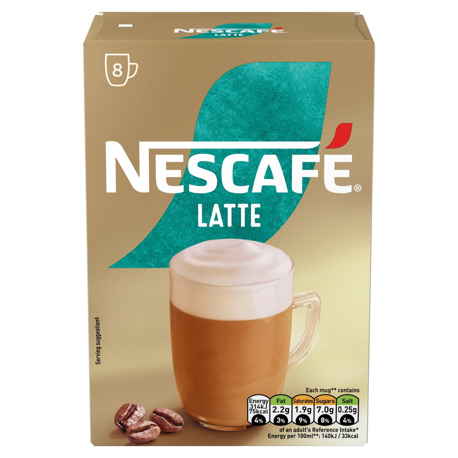 NESCAFE GOLD LATTE PM 8X18G
