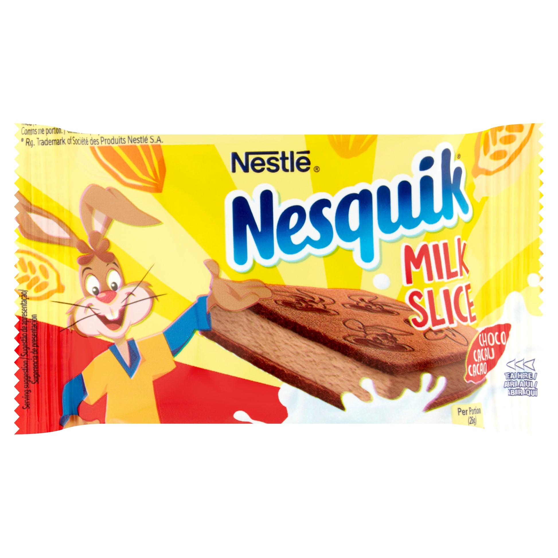 NESQUIK MILK CHOCOLATE SNACK 4PK