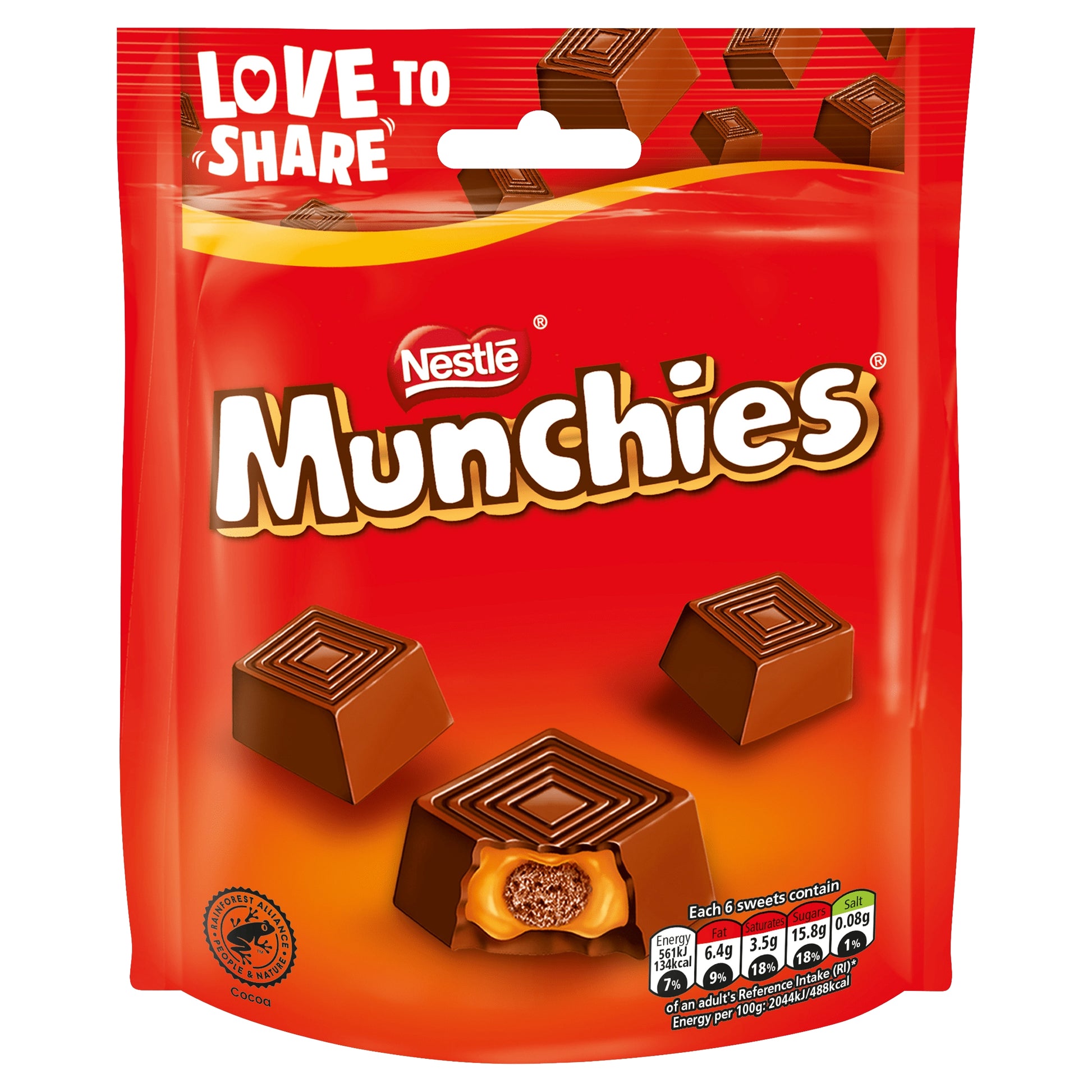 NESTLE MUNCHIES POUCH BAG