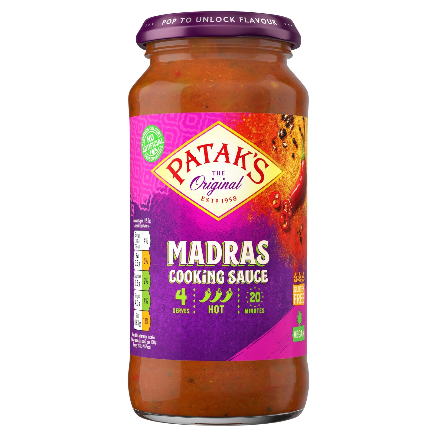 PATAKS MADRAS SAUCE