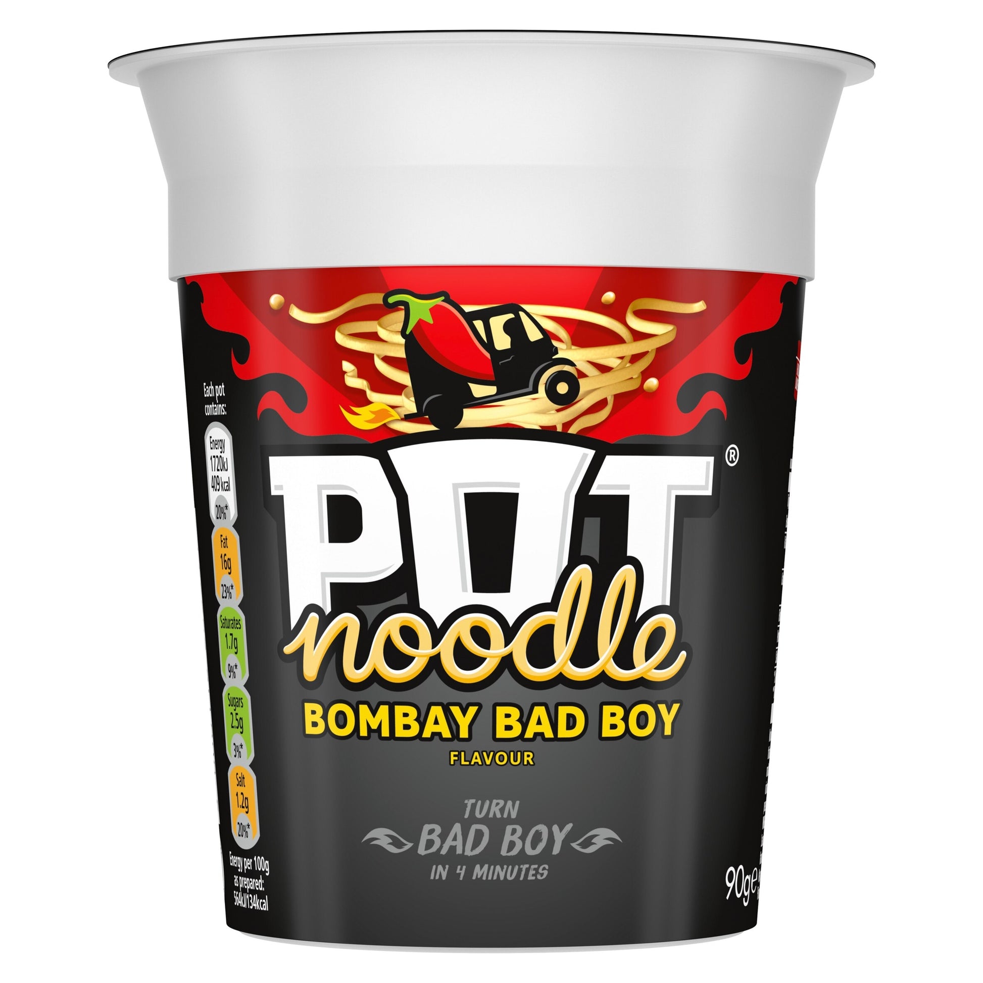 POT NOODLE BOMBAY BADBOY 90G