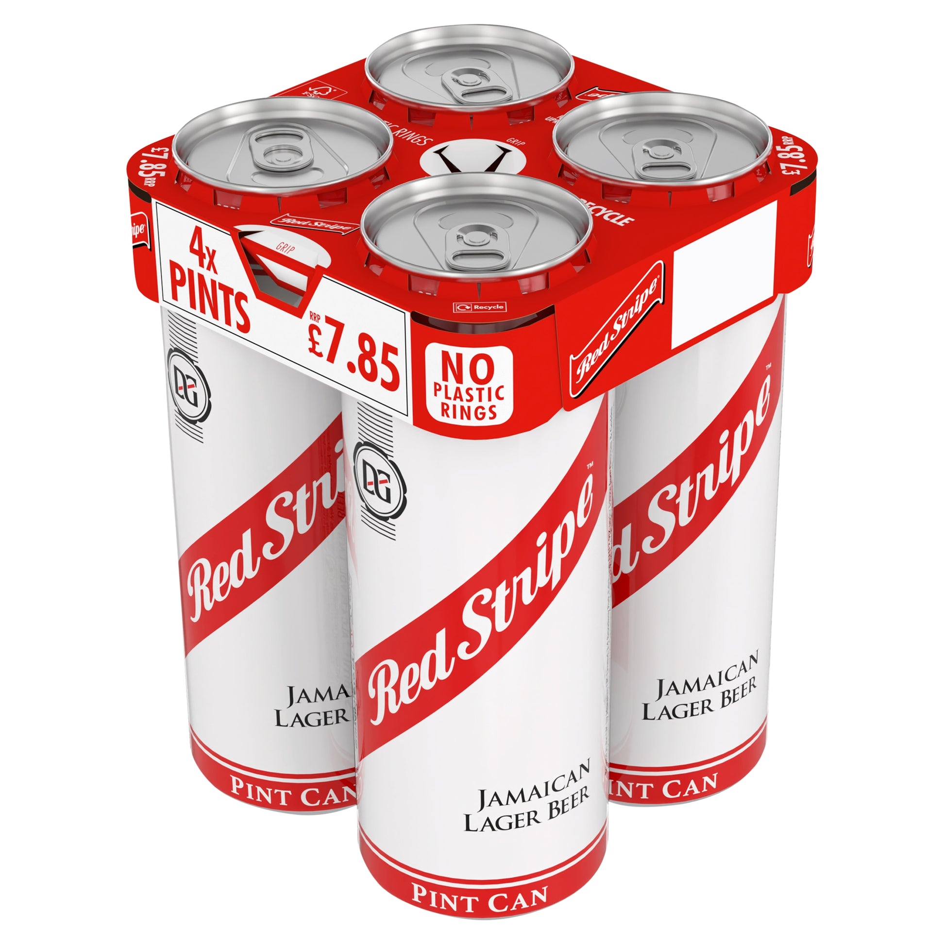 RED STRIPE PINT