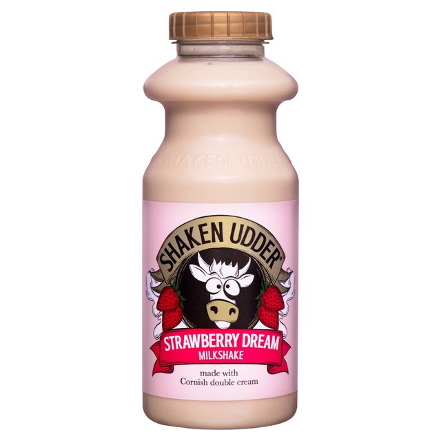 SHAKEN UDDER STRAWBERRIES DREAM MILKSHAKE