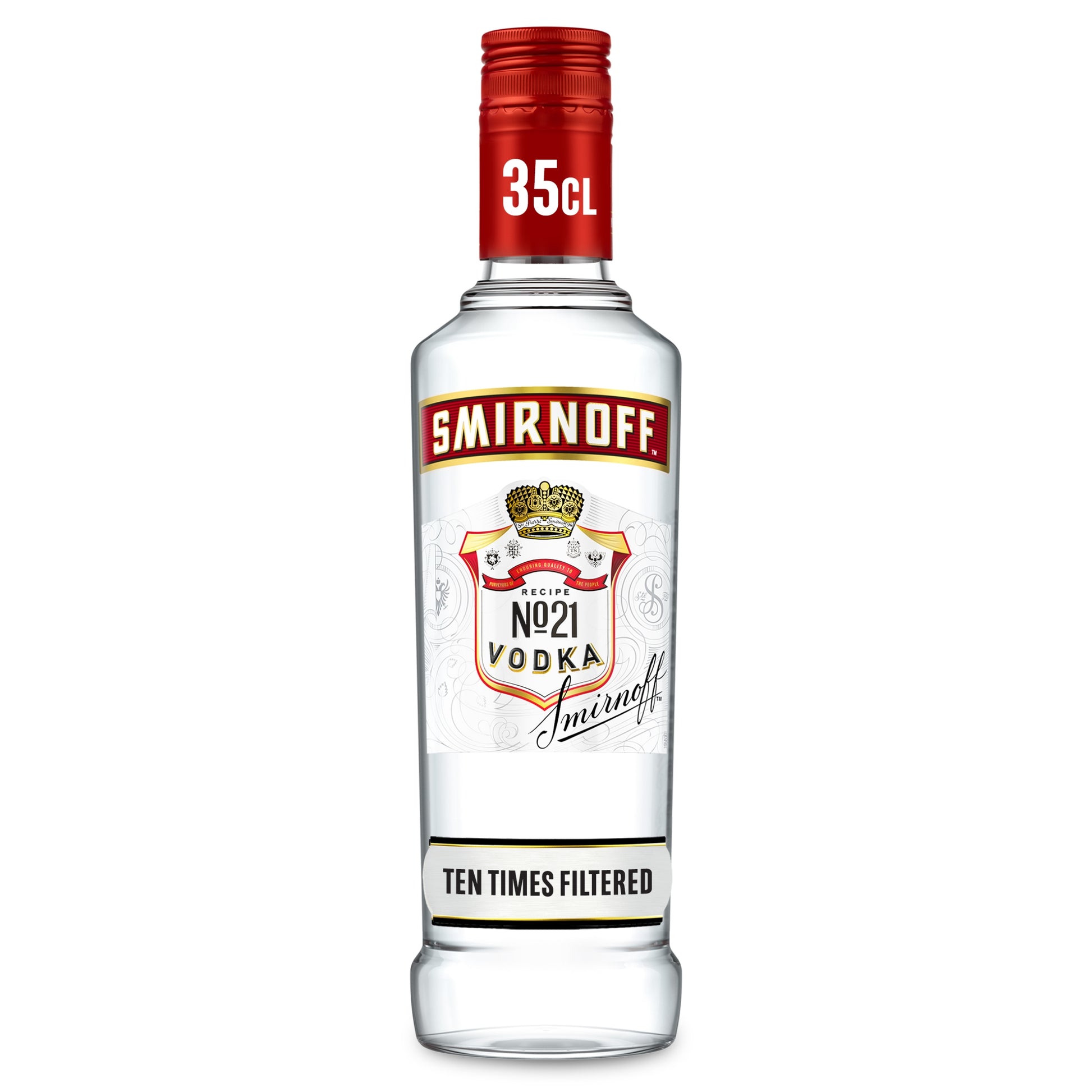 SMIRNOFF DST RED LABEL VODKA