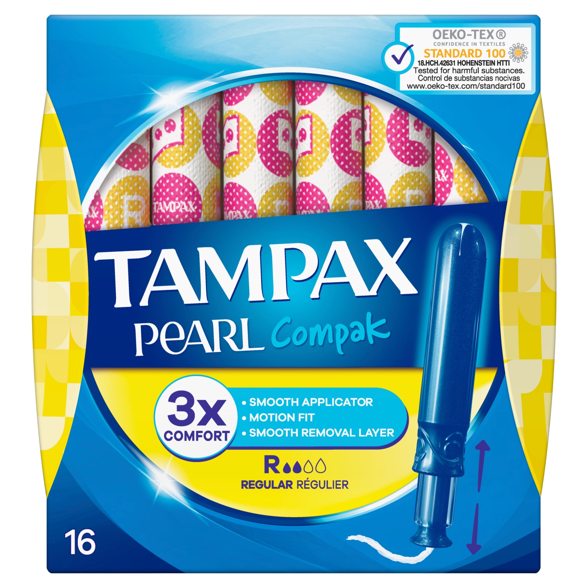 TAMPAX COMPAK PEARL REGULAR