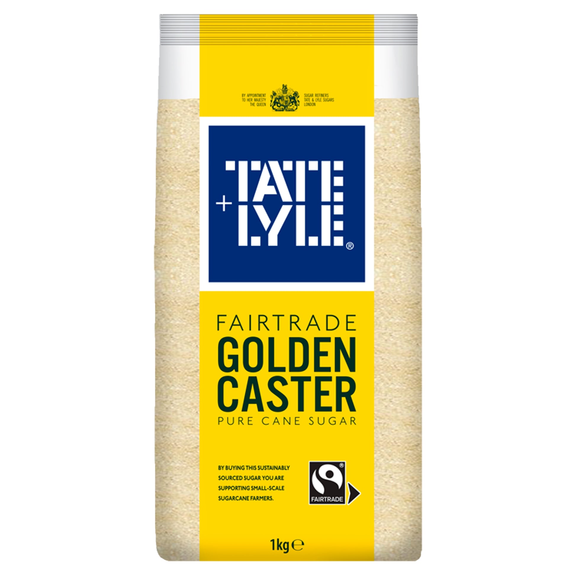 TATE & LYLE FAIR TRADE GOLDEN CASTER SUGAR