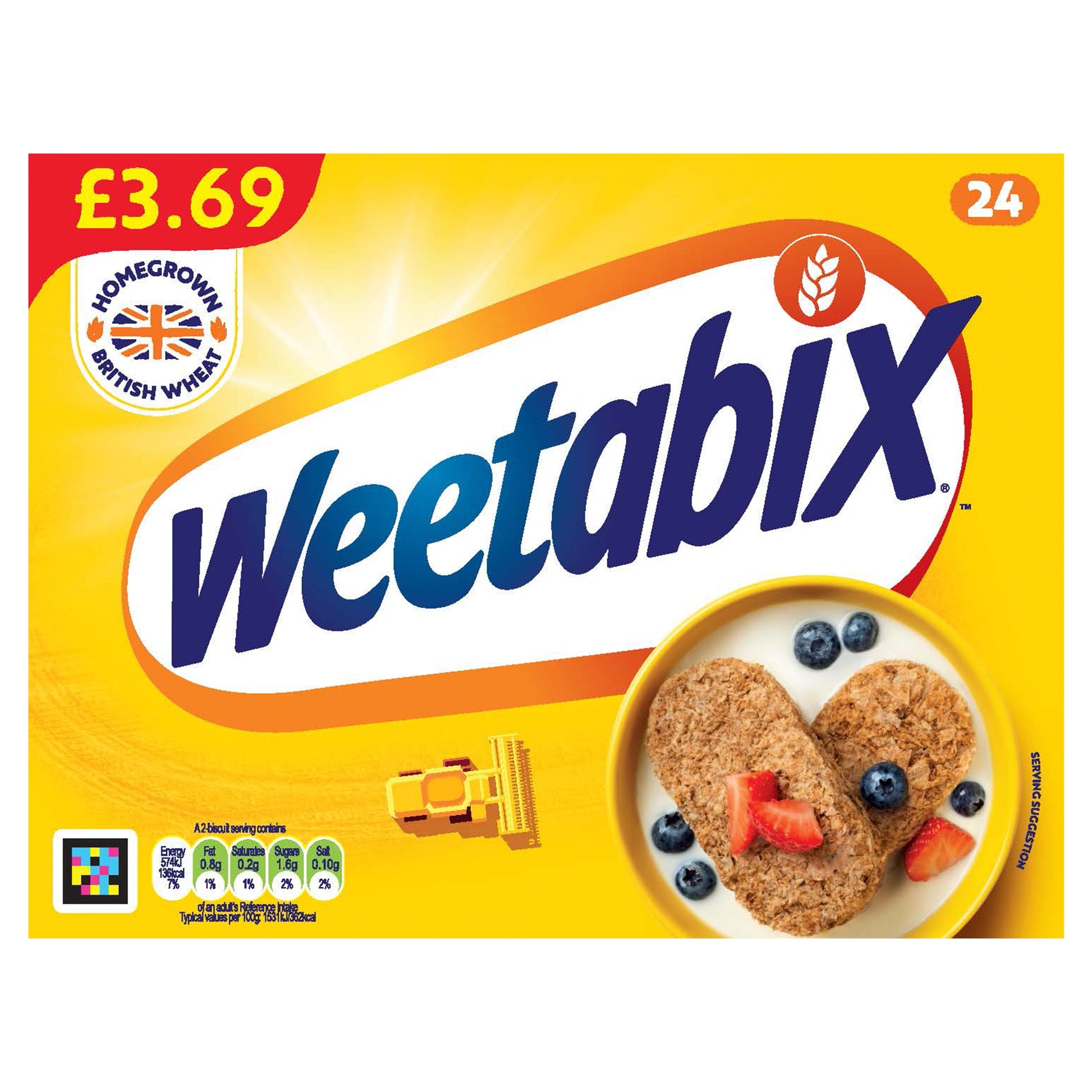 WEETABIX 24 BISCUITS