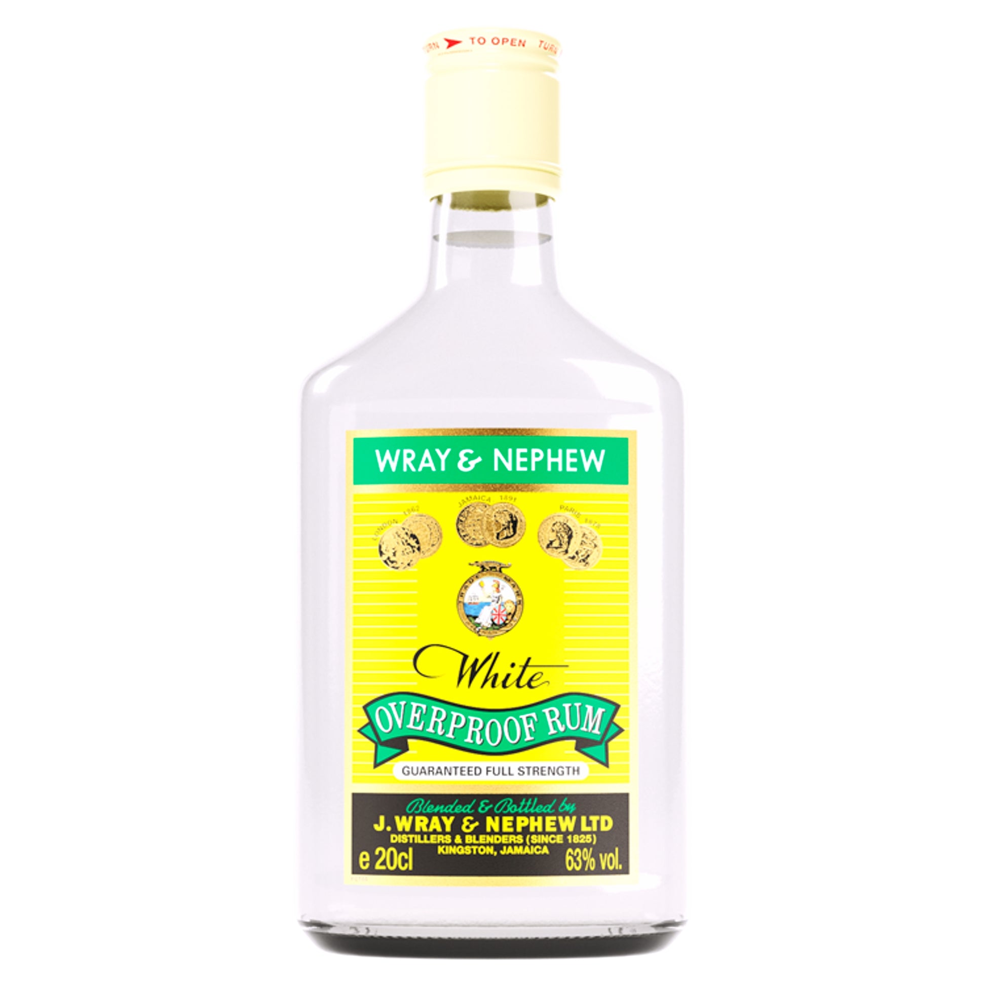 WRAY & NEPHEW WHITE RUM 63%