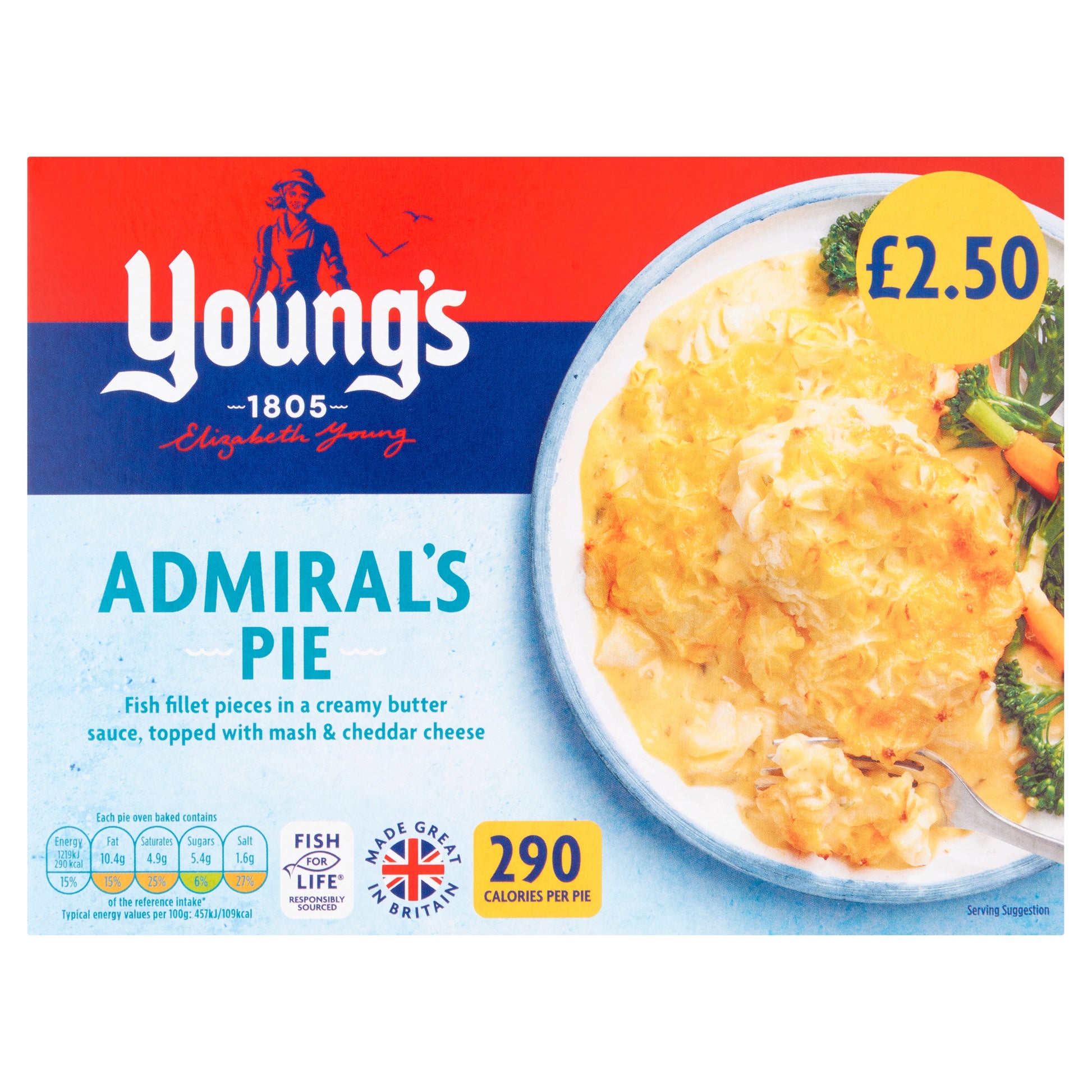YOUNGS ADMIRAL PIE