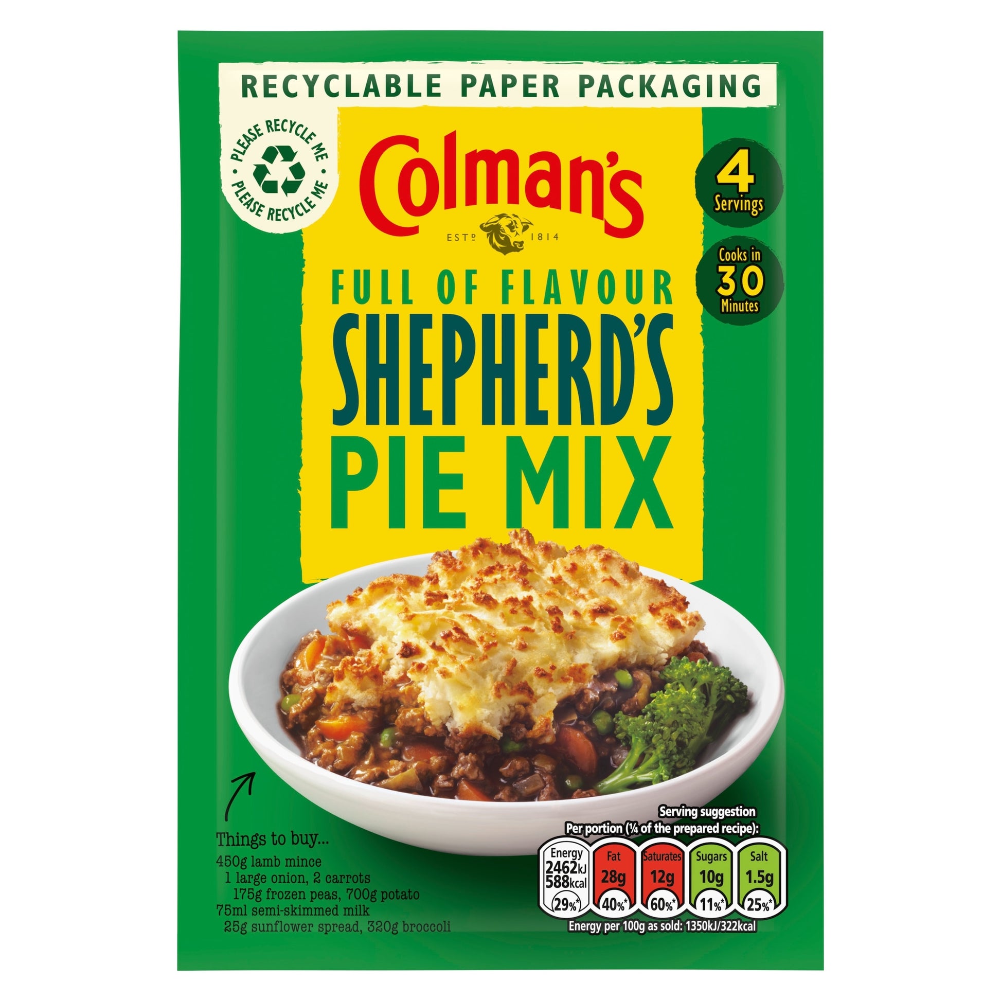 COLMANS SHEPHERDS PIE